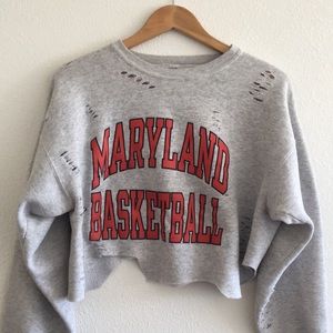 LF ripped sweatshirt
